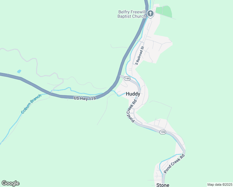 map of restaurants, bars, coffee shops, grocery stores, and more near in Huddy