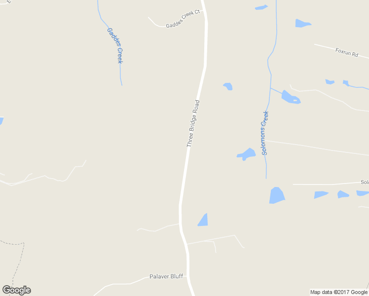 map of restaurants, bars, coffee shops, grocery stores, and more near 4347 Three Bridge Road in Powhatan