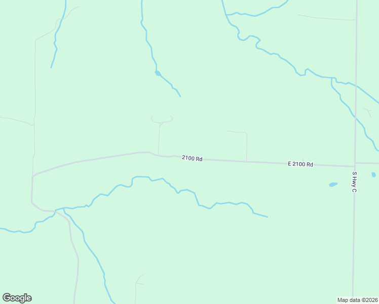 map of restaurants, bars, coffee shops, grocery stores, and more near 2100 Road in Jerico Springs