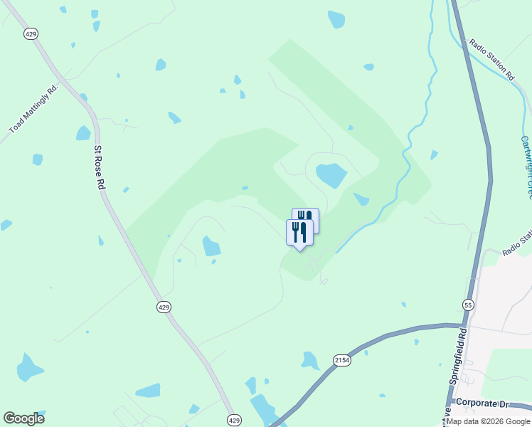 map of restaurants, bars, coffee shops, grocery stores, and more near 101-199 Ridgeway Drive in Lebanon