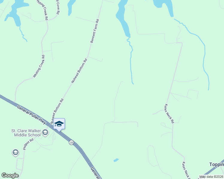 map of restaurants, bars, coffee shops, grocery stores, and more near 629 Silver Ridge Road in Topping