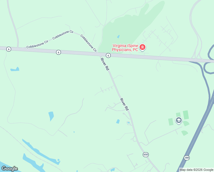 map of restaurants, bars, coffee shops, grocery stores, and more near 104 Willow Oaks Road in Richmond