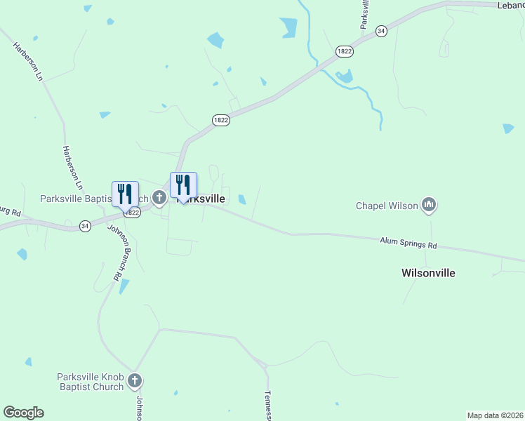 map of restaurants, bars, coffee shops, grocery stores, and more near 6377 Alum Springs Road in Danville