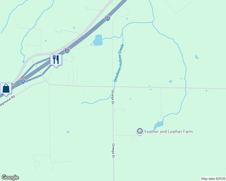 map of restaurants, bars, coffee shops, grocery stores, and more near 17991 Omega Drive in Phillipsburg