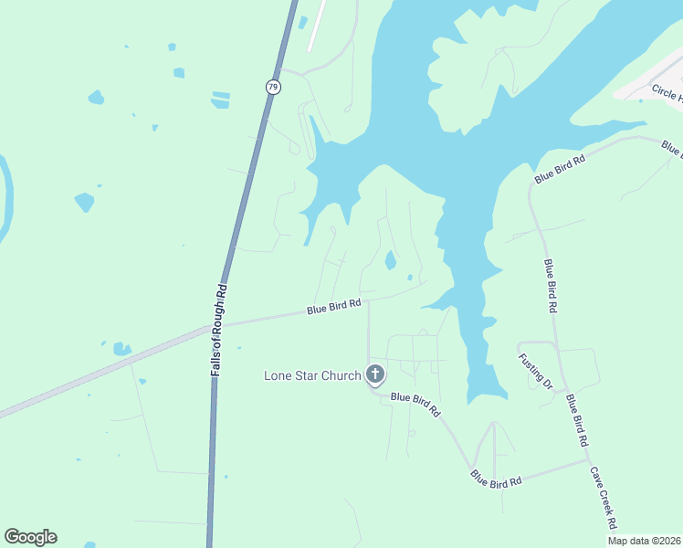 map of restaurants, bars, coffee shops, grocery stores, and more near 130 Carter Lane in Falls of Rough