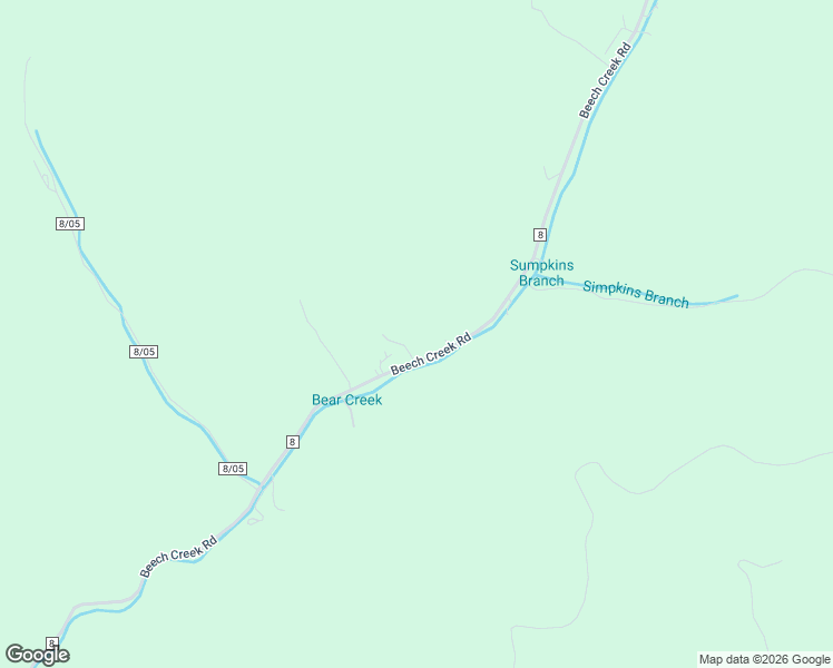 map of restaurants, bars, coffee shops, grocery stores, and more near 56 Copperhead Hollow in Mingo County