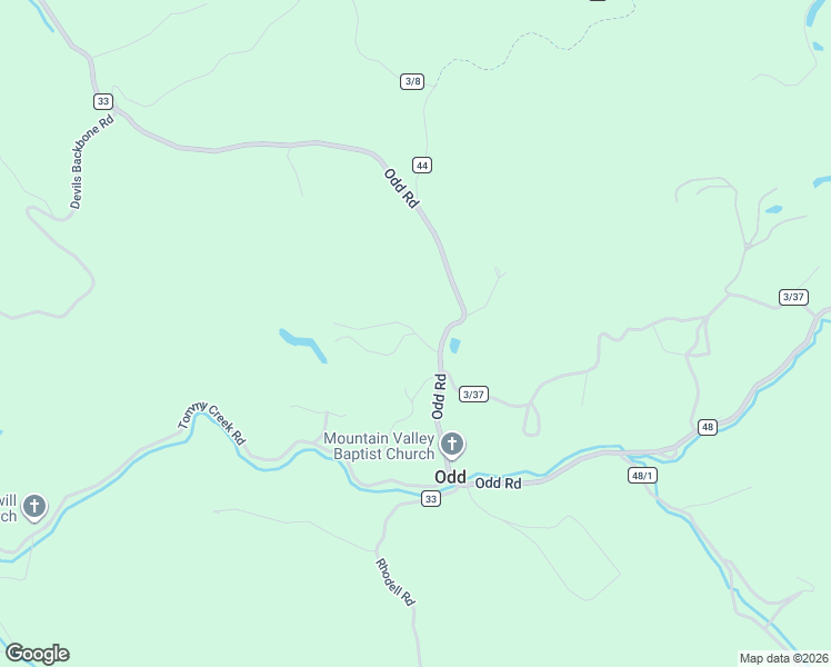 map of restaurants, bars, coffee shops, grocery stores, and more near 201 Gray Ford Road in Odd