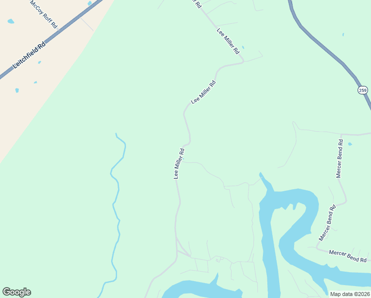 map of restaurants, bars, coffee shops, grocery stores, and more near 1095 Lee Miller Road in Leitchfield