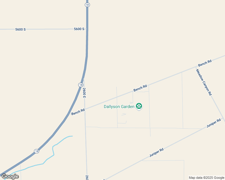 map of restaurants, bars, coffee shops, grocery stores, and more near East 1200 North in Enterprise
