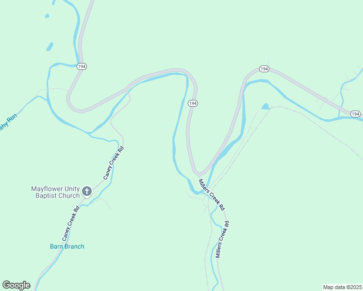 map of restaurants, bars, coffee shops, grocery stores, and more near 6690-7548 Highway 194 in Pikeville