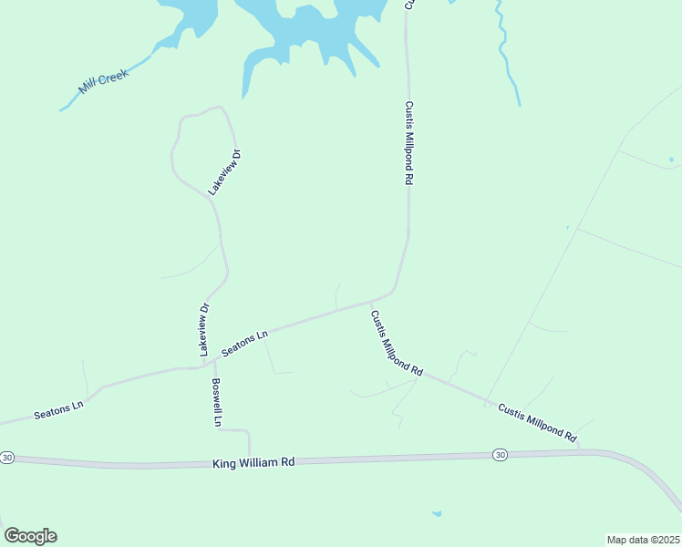 map of restaurants, bars, coffee shops, grocery stores, and more near 1173 Seatons Lane in West Point