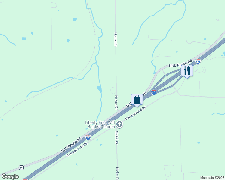 map of restaurants, bars, coffee shops, grocery stores, and more near 18007 Norton Drive in Phillipsburg