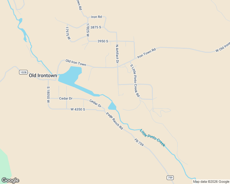 map of restaurants, bars, coffee shops, grocery stores, and more near 4229 Artifact Drive in Cedar City