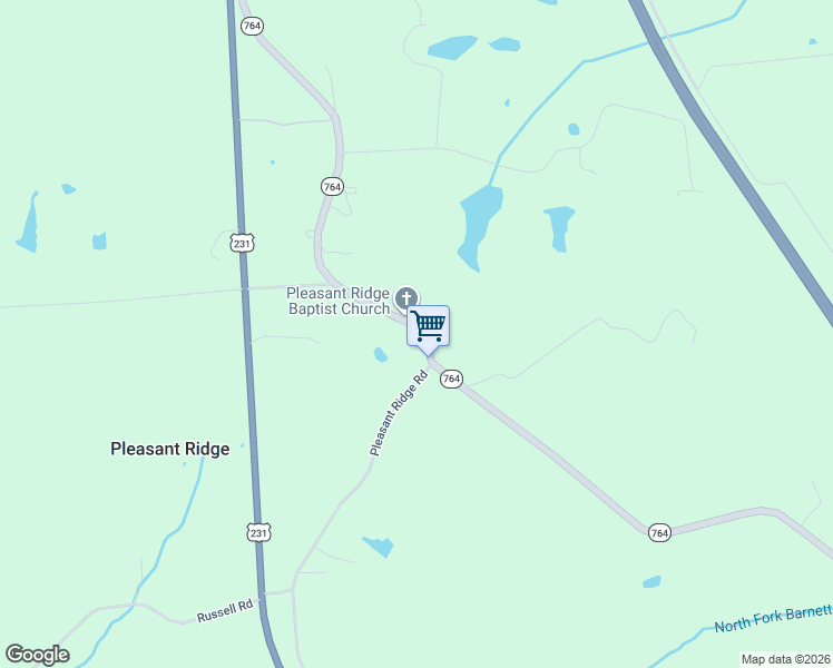 map of restaurants, bars, coffee shops, grocery stores, and more near 4163 Kentucky 764 in Utica