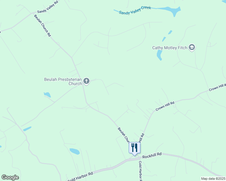 map of restaurants, bars, coffee shops, grocery stores, and more near 5290 Glenharbor Lane in Mechanicsville