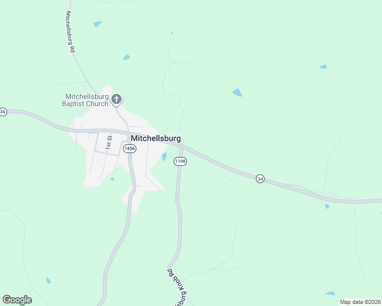 map of restaurants, bars, coffee shops, grocery stores, and more near 11280 Lebanon Road in Parksville