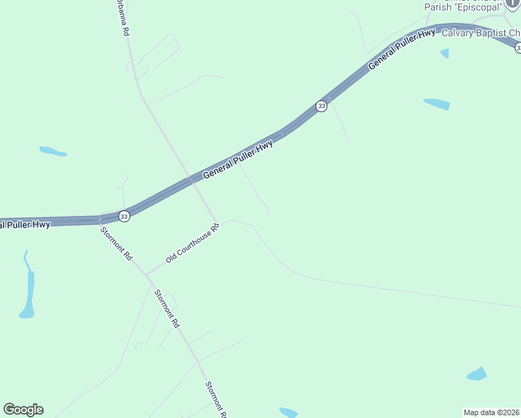 map of restaurants, bars, coffee shops, grocery stores, and more near 2788 General Puller Highway in Saluda