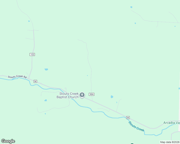 map of restaurants, bars, coffee shops, grocery stores, and more near 279 County Road 99A in Ironton
