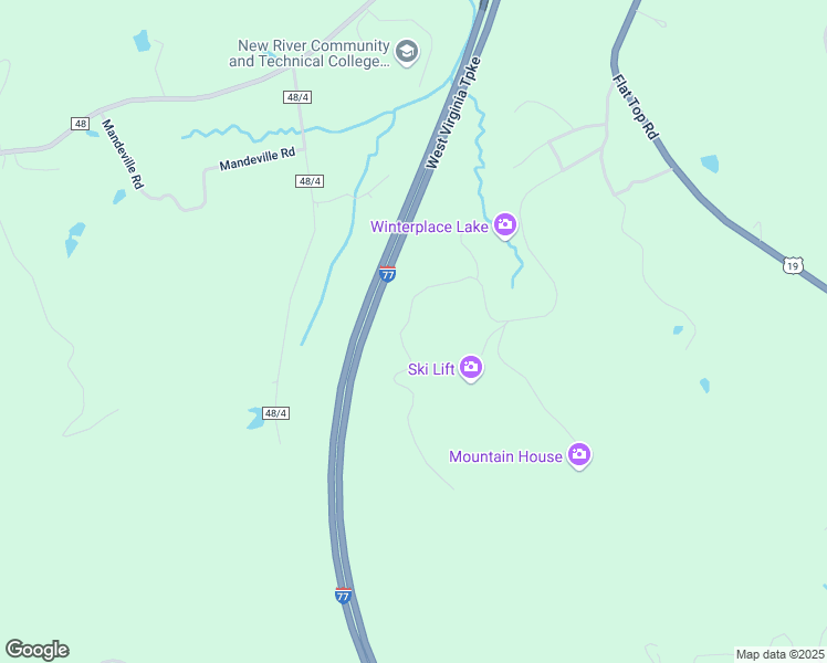 map of restaurants, bars, coffee shops, grocery stores, and more near 491 Winterplace Drive in Ghent