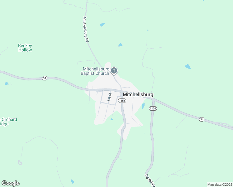 map of restaurants, bars, coffee shops, grocery stores, and more near 11658 Lebanon Road in Perryville