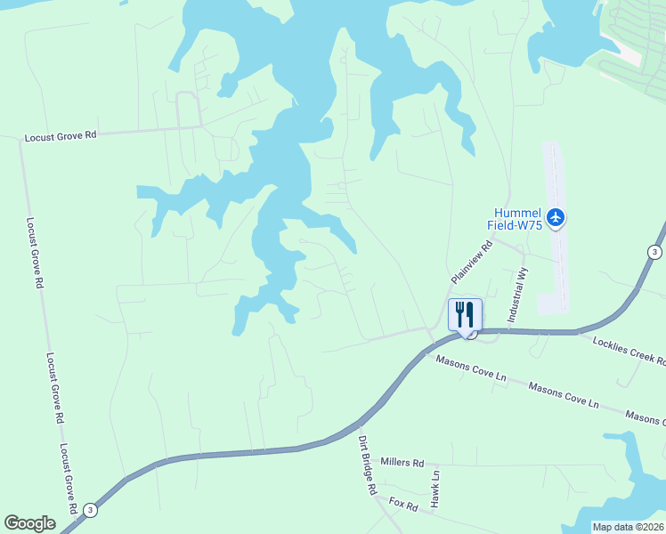 map of restaurants, bars, coffee shops, grocery stores, and more near in Topping