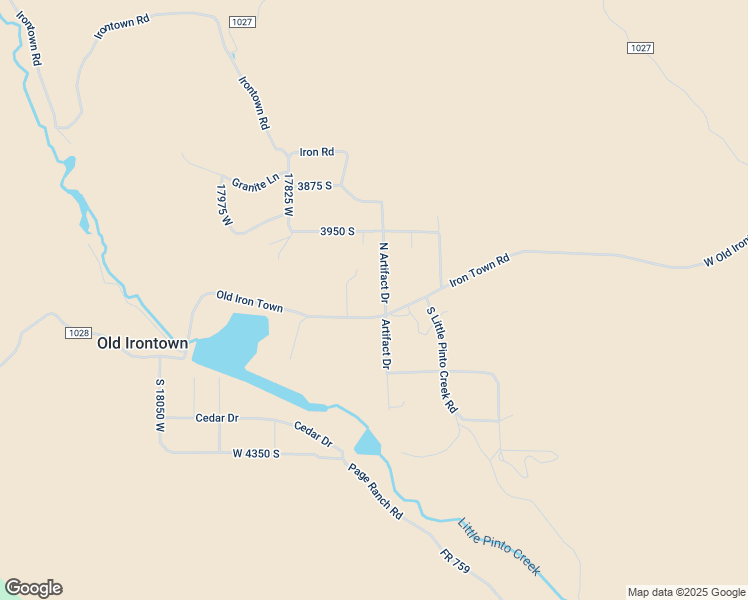 map of restaurants, bars, coffee shops, grocery stores, and more near 4076 South 17675 West in Cedar City