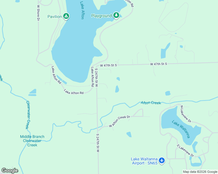 map of restaurants, bars, coffee shops, grocery stores, and more near 4900 South 247th Street West in Goddard