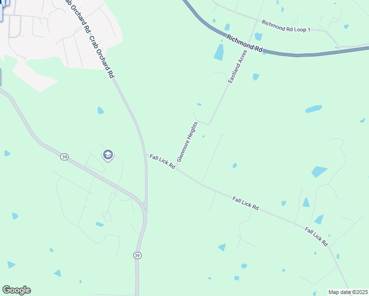 map of restaurants, bars, coffee shops, grocery stores, and more near 142 Glenmore Heights in Lancaster