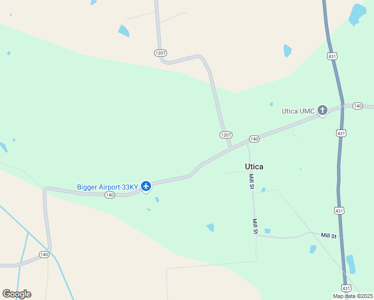 map of restaurants, bars, coffee shops, grocery stores, and more near in Utica