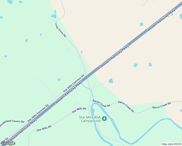 map of restaurants, bars, coffee shops, grocery stores, and more near Western Kentucky Parkway in Glendale