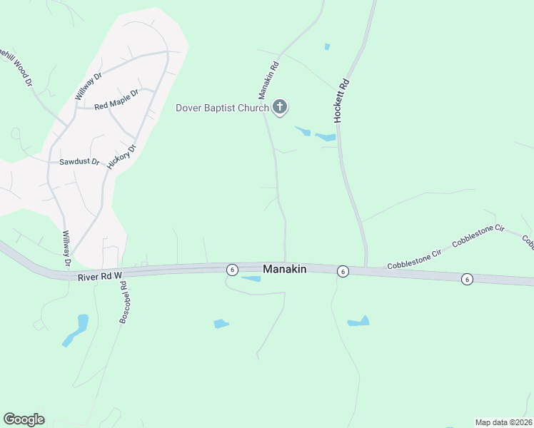 map of restaurants, bars, coffee shops, grocery stores, and more near 560 Manakin Road in Manakin-Sabot