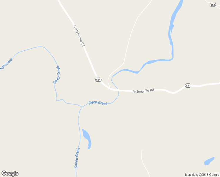 map of restaurants, bars, coffee shops, grocery stores, and more near 5004 Cartersville Road in Powhatan