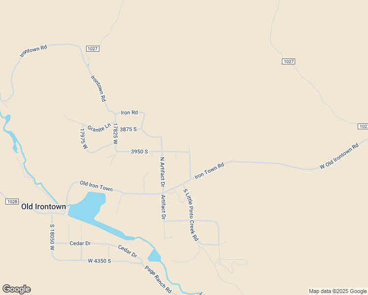 map of restaurants, bars, coffee shops, grocery stores, and more near 17566 Harmony Lane in Cedar City