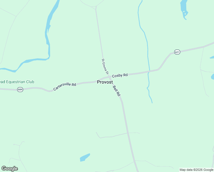 map of restaurants, bars, coffee shops, grocery stores, and more near 4801 Cartersville Road in Powhatan