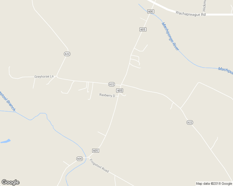 map of restaurants, bars, coffee shops, grocery stores, and more near 32038 Seaside Road in Melfa