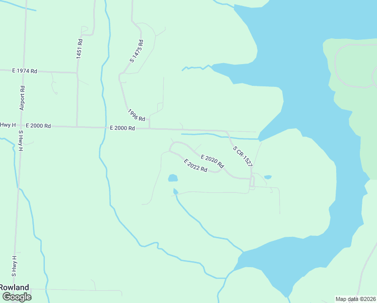 map of restaurants, bars, coffee shops, grocery stores, and more near 15030 East 2020 Road in Stockton