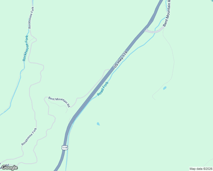 map of restaurants, bars, coffee shops, grocery stores, and more near U.S. 119 in Sidney