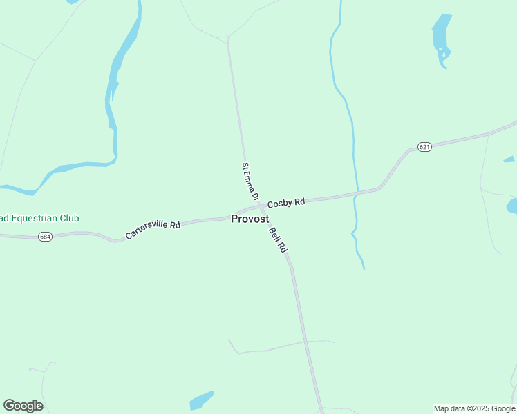 map of restaurants, bars, coffee shops, grocery stores, and more near 4801 Cartersville Road in Powhatan