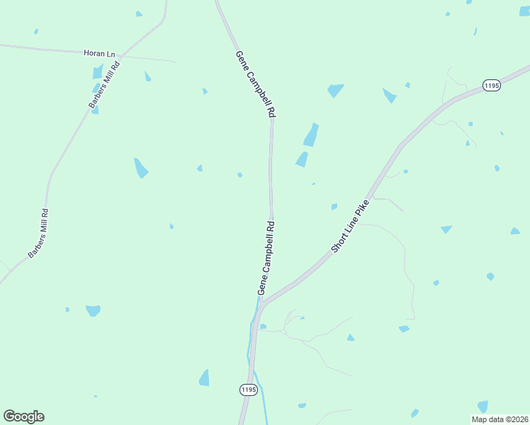 map of restaurants, bars, coffee shops, grocery stores, and more near 1365 Gene Campbell Road in Lebanon