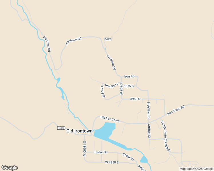 map of restaurants, bars, coffee shops, grocery stores, and more near 17912 West Granite Lane in Cedar City