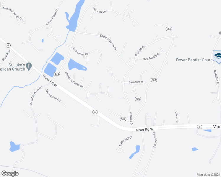 707 Taylors Hill Court, ManakinSabot VA Walk Score