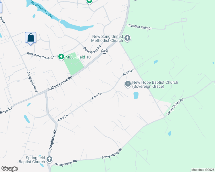 map of restaurants, bars, coffee shops, grocery stores, and more near 6006 Anvil Lane in Mechanicsville