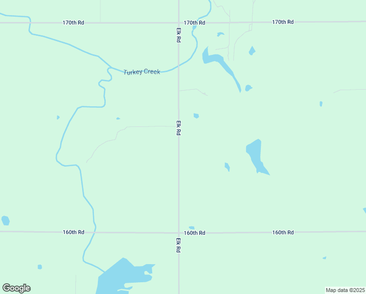 map of restaurants, bars, coffee shops, grocery stores, and more near 16400 Elk Road in Chanute