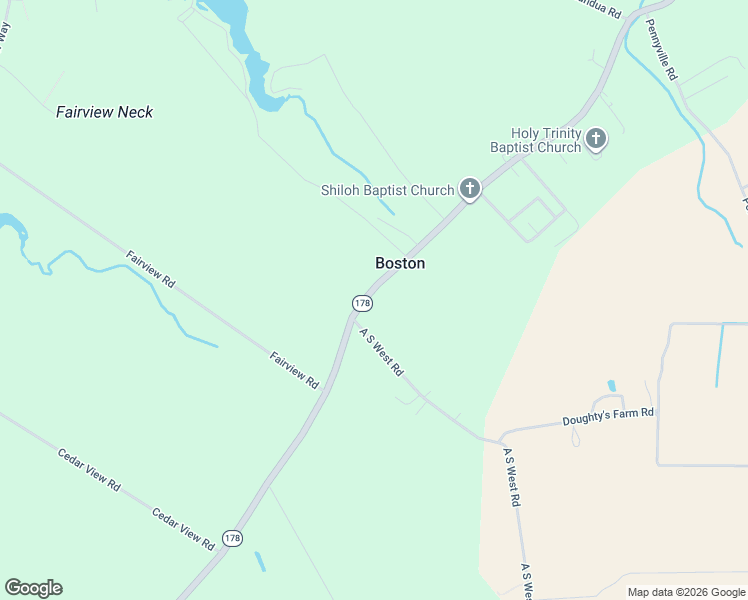 map of restaurants, bars, coffee shops, grocery stores, and more near 31661-32009 Boston Road in Painter