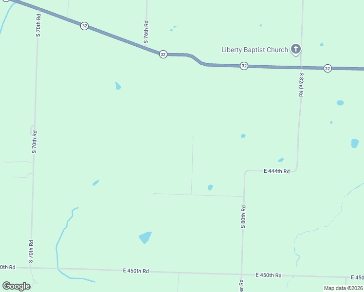 map of restaurants, bars, coffee shops, grocery stores, and more near 4431 South 77th Road in Bolivar