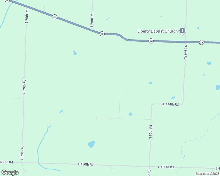 map of restaurants, bars, coffee shops, grocery stores, and more near 4431 South 77th Road in Bolivar