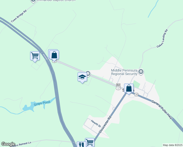 465 General Puller Highway, Saluda VA - Walk Score