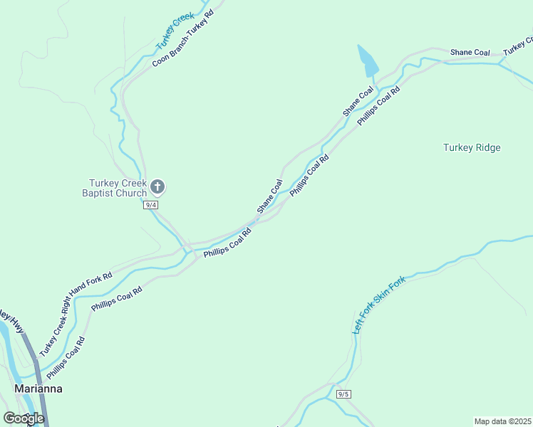 map of restaurants, bars, coffee shops, grocery stores, and more near Phillips Coal Road in Wyoming County