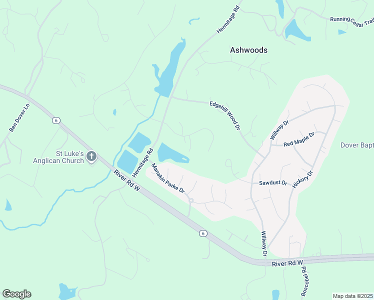 map of restaurants, bars, coffee shops, grocery stores, and more near 427 Elm Creek Drive in Manakin-Sabot