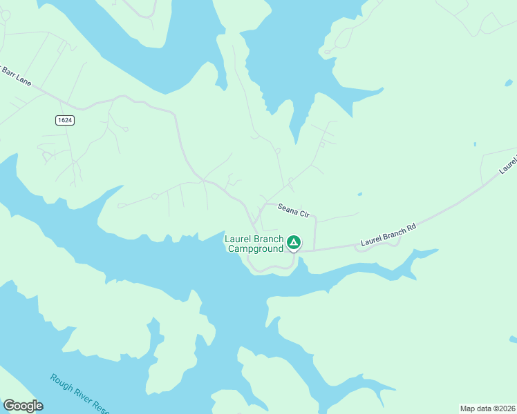 map of restaurants, bars, coffee shops, grocery stores, and more near Rhodes Camp Rd in Breckinridge